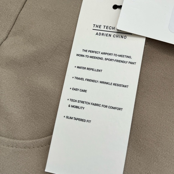 NWT - 7 For All Mankind Men’s Slim Tapered Fit Adrien Chino - Size 33 - Picture 9 of 11